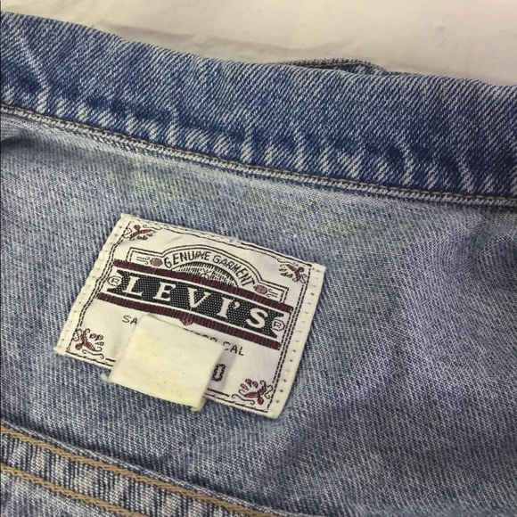 Vintage Levis Orange Tab Kids 6X Denim Jean Jacket - Picture 4 of 8